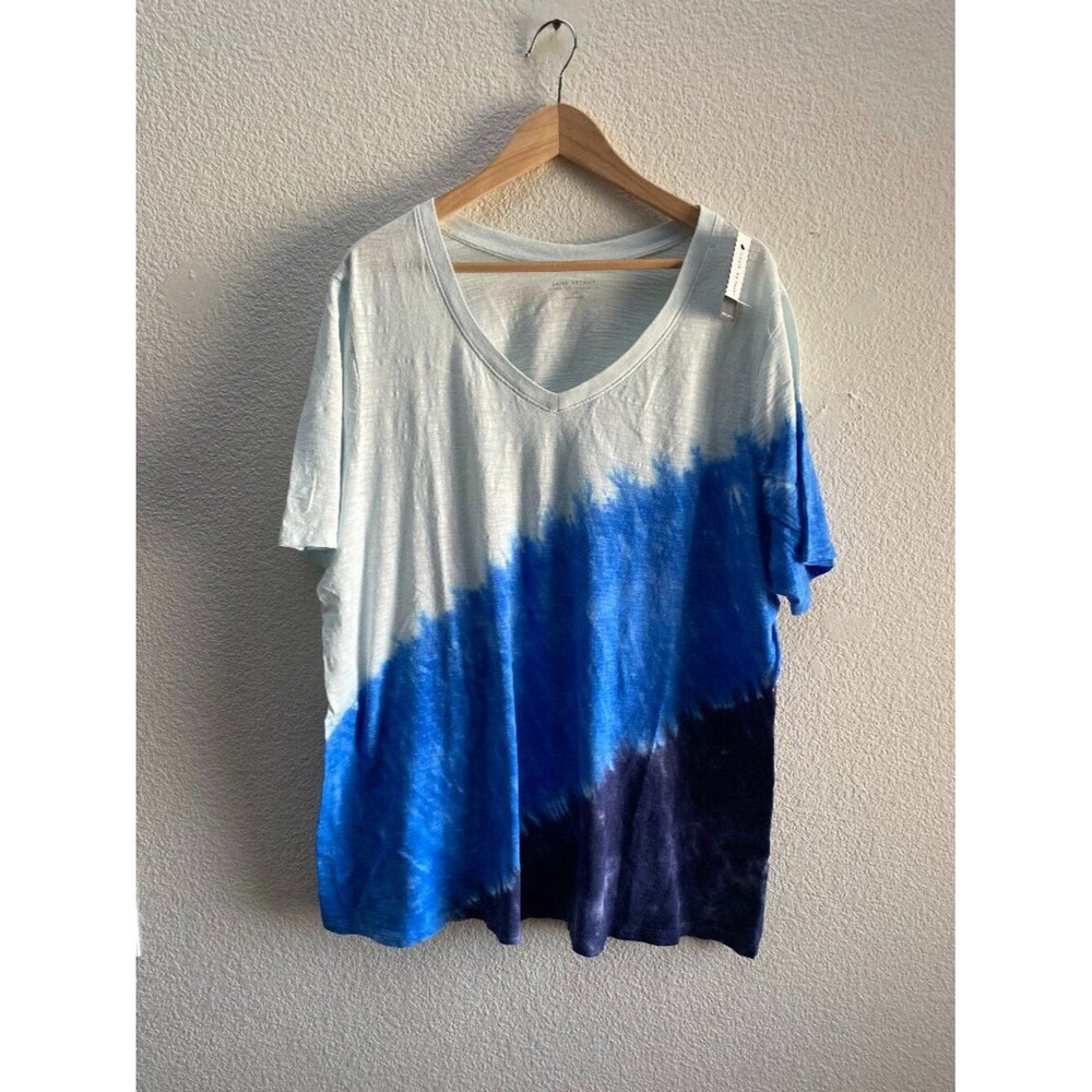 NEW Lane Bryant Classic Perfect Sleeve Tee T-Shirt 18 / 20 NWT Tie-Dye Ombre NWT